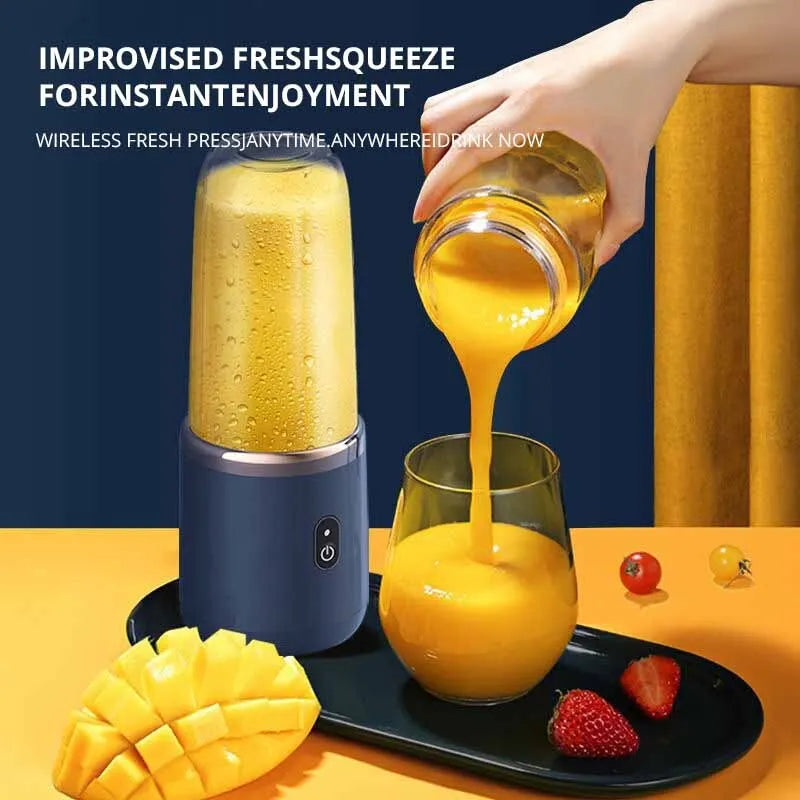 FreshMix Pro: O Extrator de Sucos Portátil para um Estilo de Vida Saudável!